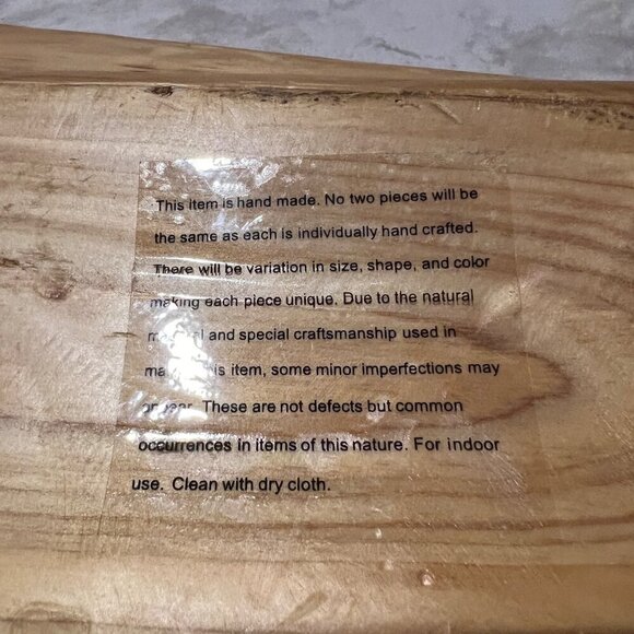 Hand Carved Burl Wood Handled Bowl/ Basket Rustic Exotic Resort Bread Fruit Trin - Picture 6 of 16